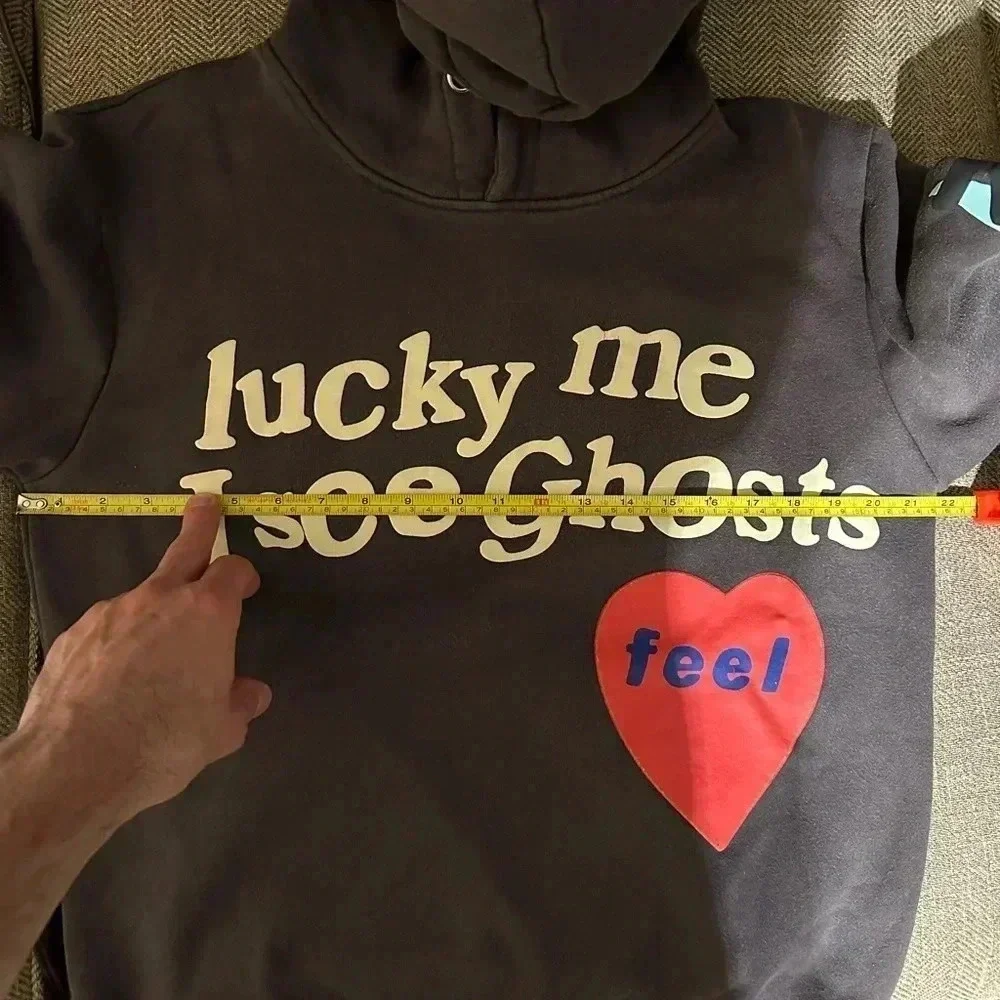 kids see ghosts lucky me I see ghosts | camp flog gnaw sweatshirt hoodie unisex - Picture 12 of 14